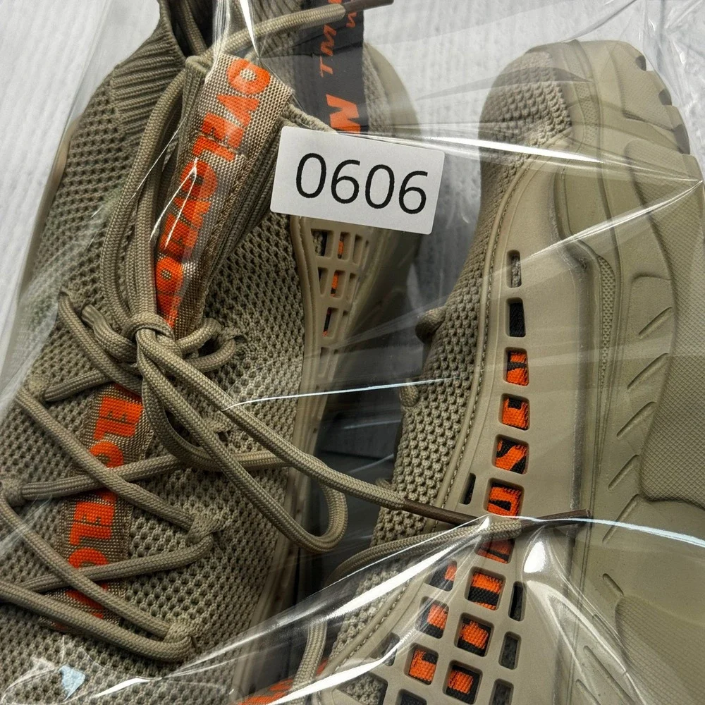 Fashion Nova Men Chunky Sneakers 11.5 Olive Mesh‎ Tactical Weight Securing